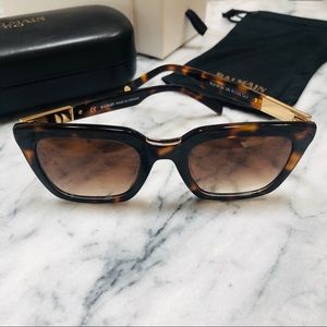 BALMAIN Tortoise Sunglasses